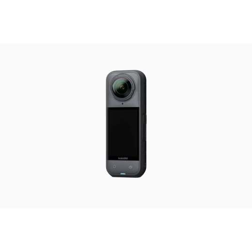 كاميرا الأكشن Insta360 X5 بتصوير 360 درجة ودقة 8K، مع مستشعرين مزدوجين 1/1.28 بوصة، تثبيت متطور للصورة، تصميم مقاوم للماء، لون أسود منتصف الليل - انستا 360 - Image 3