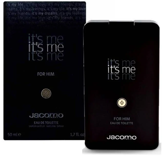 Jacomo It's Me For Him EDT 50ml Woody Floral Musk Fragrance for Men - Jacomo