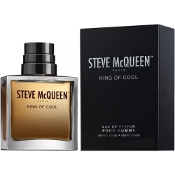 Steve Mcqueen King of Cool V Eau De Parfum for Men 50ml Woody & Spicy Fragrance