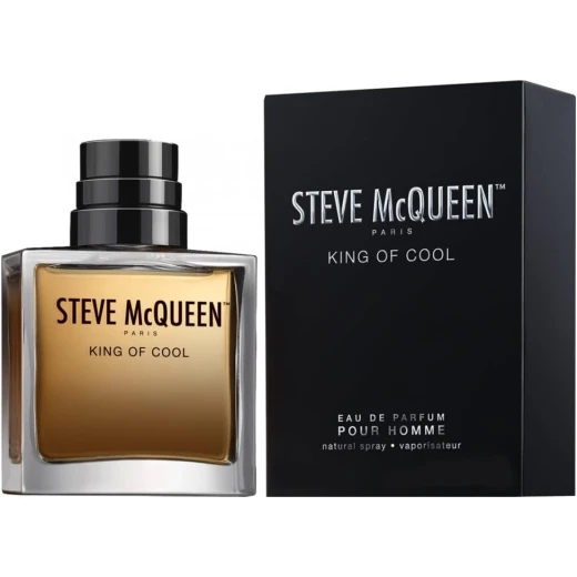 Steve Mcqueen King of Cool V Eau De Parfum for Men 50ml Woody & Spicy Fragrance Steve Mcqueen King of Cool V Eau De Parfum for Men 50ml Woody & Spicy Fragrance