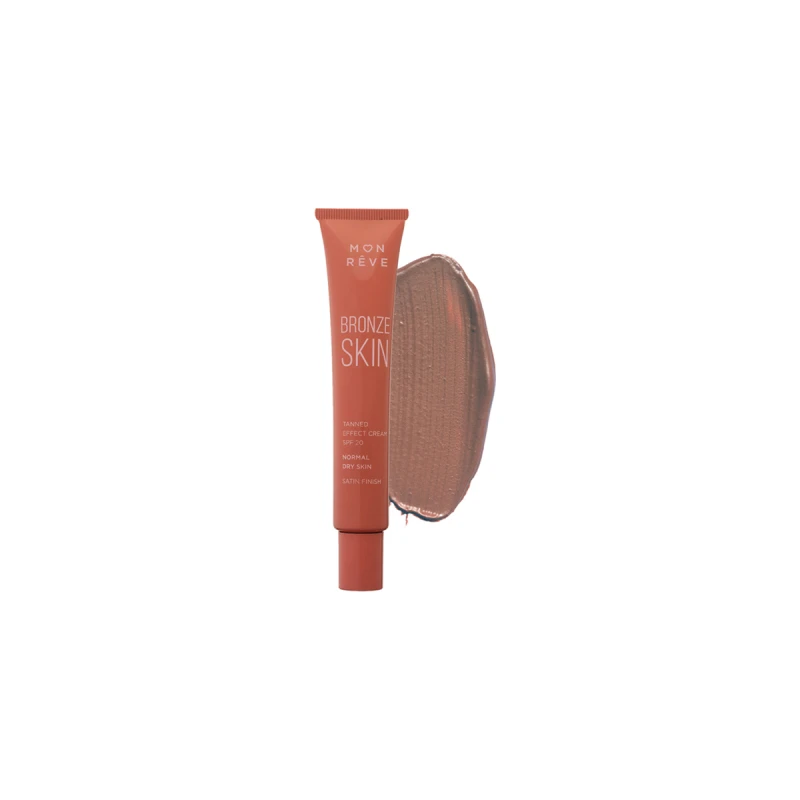 Mon Reve Bronze Skin Dry Skin 30ml - Medium Light - Tanned Effect Cream