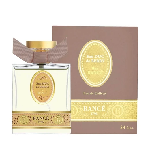 عطر رانس 1795 أو دوك دي بيري للرجال او دي تواليت 100 مل: عطر حمضي وتوابل مع البرغموت والليمون والفلفل. مثالي للاستخدام اليومي والمناسبات الخاصة عطر رانس 1795 أو دوك دي بيري للرجال او دي تواليت 100 مل: عطر حمضي وتوابل مع البرغموت والليمون والفلفل. مثالي للاستخدام اليومي والمناسبات الخاصة