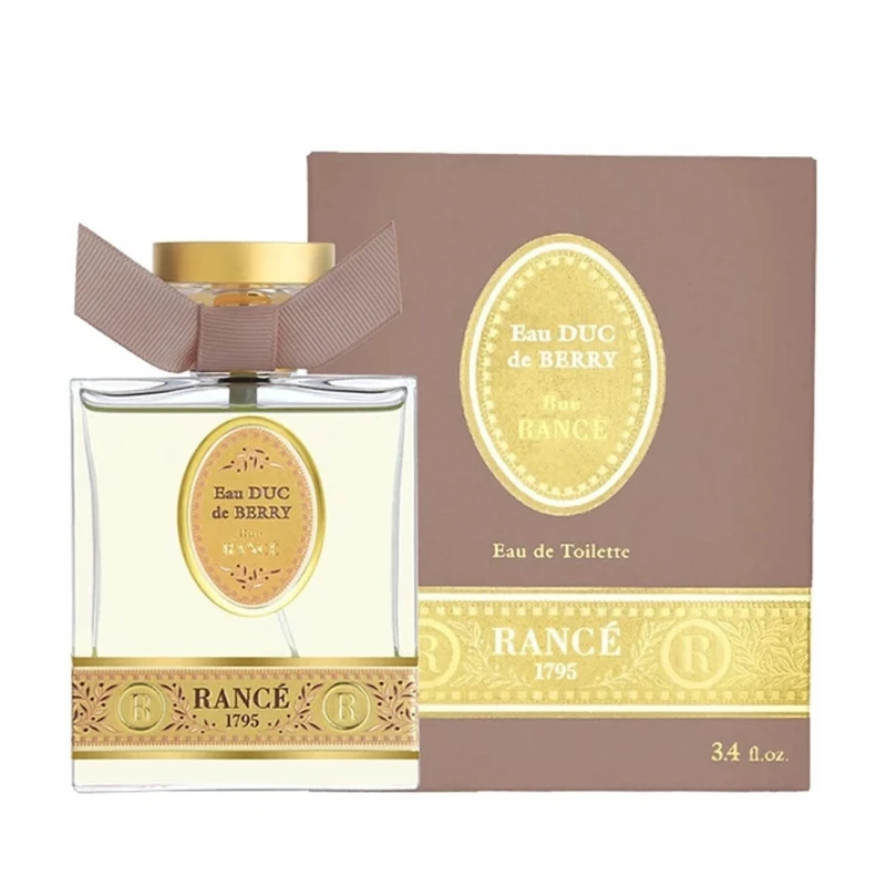 عطر رانس 1795 أو دوك دي بيري للرجال او دي تواليت 100 مل: عطر حمضي وتوابل مع البرغموت والليمون والفلفل. مثالي للاستخدام اليومي والمناسبات الخاصة - رانس