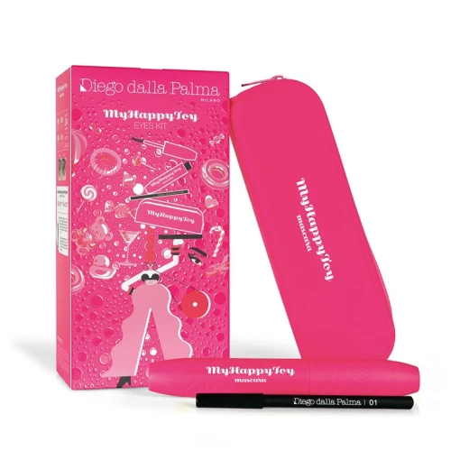 Diego Dalla Palma MyHappyToy Mascara Kit, Black Mascara and Eyeliner Set Diego Dalla Palma MyHappyToy Mascara Kit, Black Mascara and Eyeliner Set