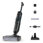 Tefal X Clean 2 Wet and Dry Vacuum Cleaner with Powerful Suction, ECO and MAX Modes, Self Cleaning Function, Black Finish, Suitable for Various Surfaces