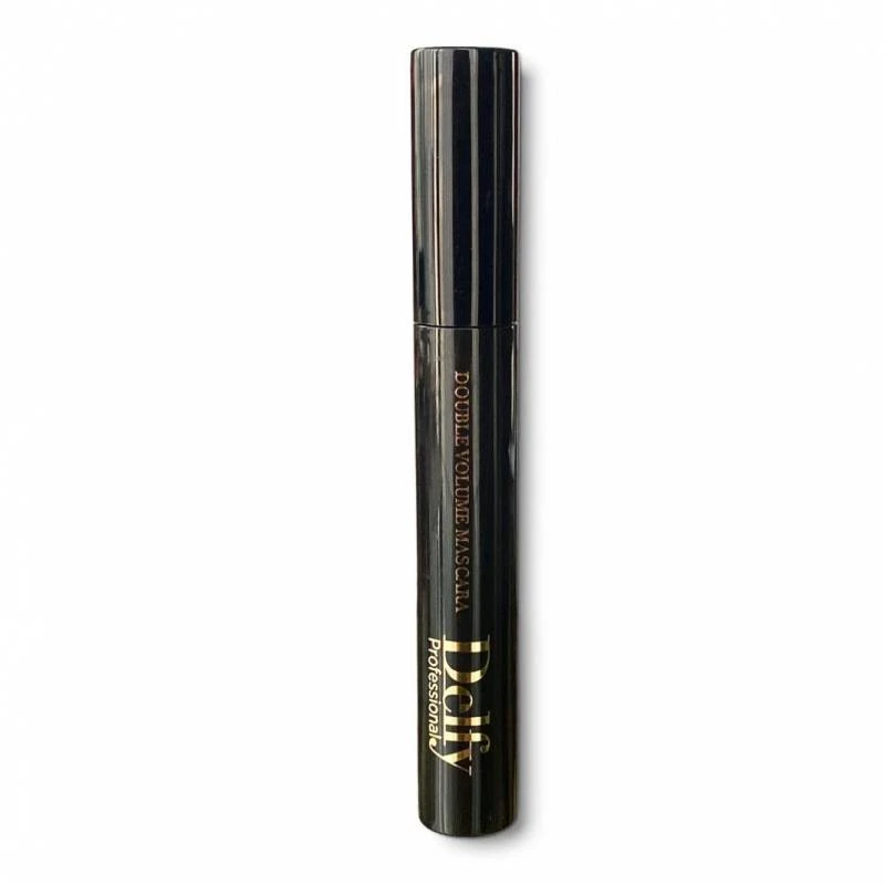Delfy Double Volume Mascara Black, Creates Extreme Lash Volume, Long Lasting - Delfy
