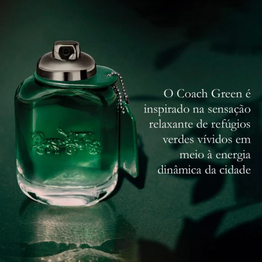 كوتش جرين ماء تواليت للرجال 100 مل بخاخ عطر خشبي منعش مع الكيوي وإكليل الجبل - كوتش - Image 7