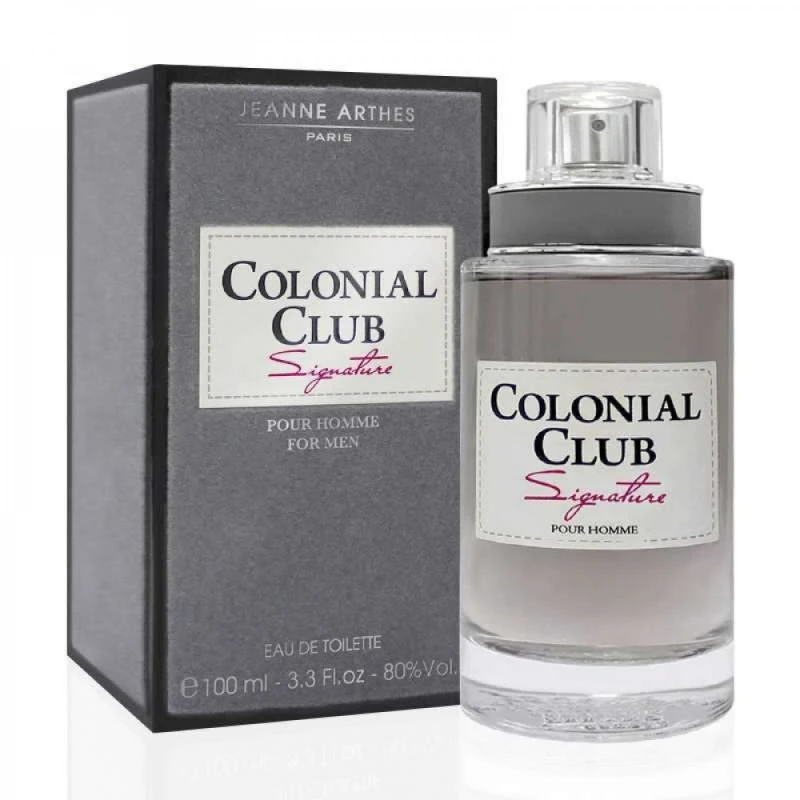 عطر جان آرثيس كولونيال كلوب سيغنتشر للرجال 100 مل عطر كلاسيكي للاستخدام اليومي - Jean arthes
