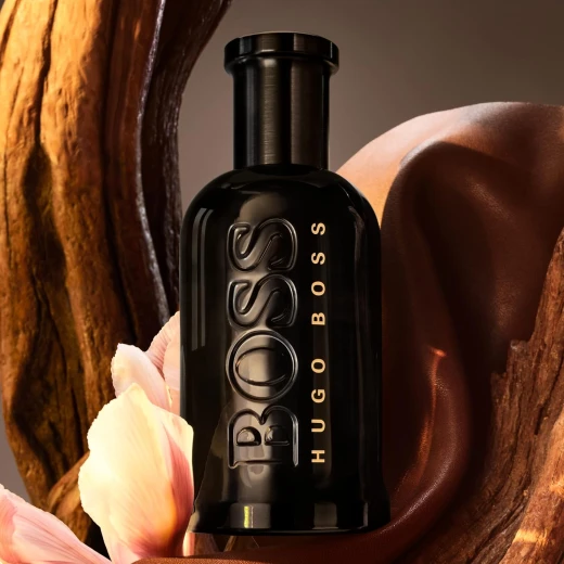 BOSS Bottled Parfum for Men 50ml Amber Woody Fragrance Long Lasting Scent with Leather and Orris - Hugo boss - Image 2