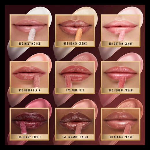 Max Factor Honey Cream Plumping Shine Lipstick for Fuller Lips Everyday Makeup Hydrating - Max Factor - Image 6