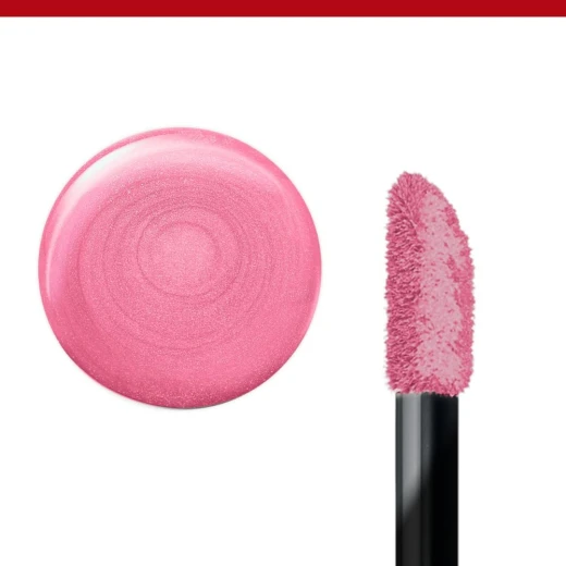 Bourjois Rose Symphonic Lip Gloss High Shine Hydrating Argan Oil 3.5ml Radiant Lips Makeup - Bourjois - Image 3