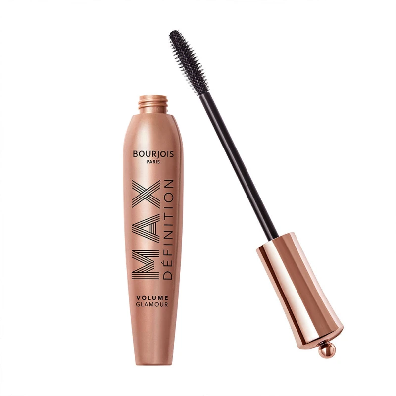 Bourjois Volume Glamour Max Definition Mascara Black Dramatic Lash Enhancement Makeup 12ml - Bourjois