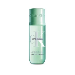 Calvin Klein CK Cotton Musk Perfume Mist 236ml Refreshing Unisex Fragrance for Hair & Body