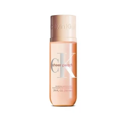 Calvin Klein CK Sheer Peach Hair & Body Perfume Mist 236ml Refreshing Fruity Fragrance for Women