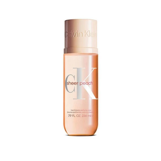 Calvin Klein CK Sheer Peach Hair & Body Perfume Mist 236ml Refreshing Fruity Fragrance for Women Calvin Klein CK Sheer Peach Hair & Body Perfume Mist 236ml Refreshing Fruity Fragrance for Women