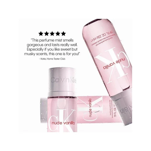 Calvin Klein Nude Vanilla Hair and Body Perfume Mist 236ml Long Lasting Unisex Fragrance - Calvin Klein - Image 3