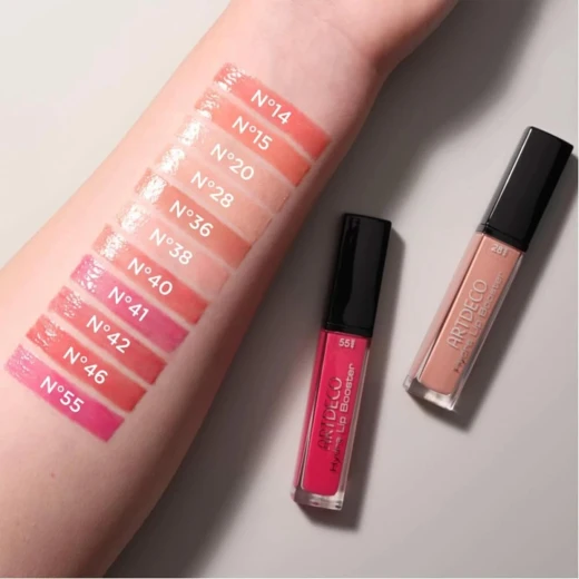 ARTDECO Hydra Lip Booster Lipgloss Translucent Mauve Hydrating & Plumping Lip Shine Non Sticky Finish - ArtDeco - Image 5