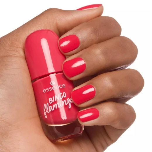 Essence Flamingo Pink Gel Nail Polish Long Lasting Manicure Quick Dry for Women 8ml - Essence - Image 3