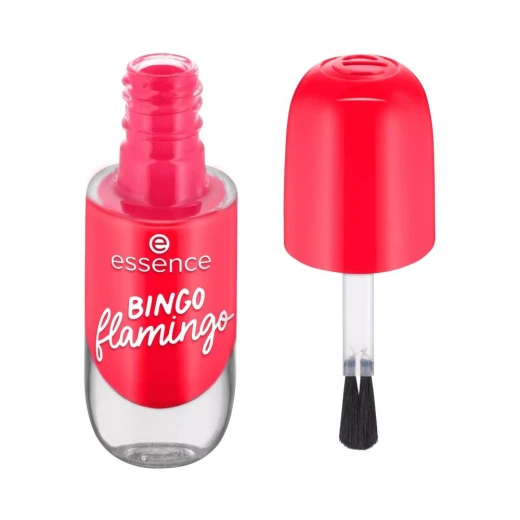 Essence Flamingo Pink Gel Nail Polish Long Lasting Manicure Quick Dry for Women 8ml - Essence - Image 4