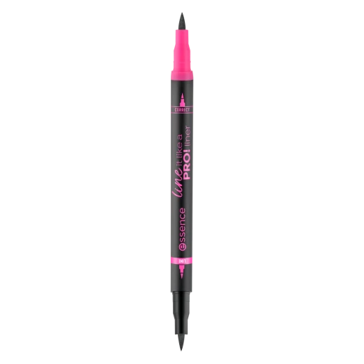 Essence Line It Like A Pro! Black Felt Tip Eyeliner Long Lasting Eye Makeup 1.2ml Professional Look Essence Line It Like A Pro! Black Felt Tip Eyeliner Long Lasting Eye Makeup 1.2ml Professional Look