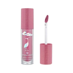أحمر شفاه سائل Essence Paradise Falls لامع يدوم طويلاً مكياج شفاه نابضة بالحياة مستوحى من ديزني بيكسار UP