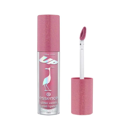 أحمر شفاه سائل Essence Paradise Falls لامع يدوم طويلاً مكياج شفاه نابضة بالحياة مستوحى من ديزني بيكسار UP أحمر شفاه سائل Essence Paradise Falls لامع يدوم طويلاً مكياج شفاه نابضة بالحياة مستوحى من ديزني بيكسار UP