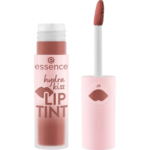 Essence Hydra Kiss Lip Ink Lipstick 07 Hazelnut Haze Long-Lasting Natural Shiny Vegan 4ml Essence Hydra Kiss Lip Ink Lipstick 07 Hazelnut Haze Long-Lasting Natural Shiny Vegan 4ml