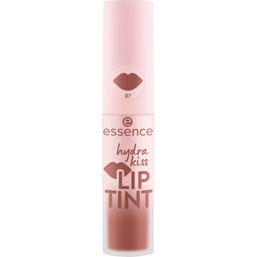 Essence Hydra Kiss Lip Ink Lipstick 07 Hazelnut Haze Long-Lasting Natural Shiny Vegan 4ml - Essence - Image 5