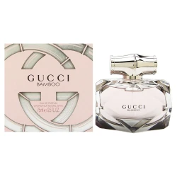 Gucci Bamboo Eau de Parfum for Women 2.5 oz Spray Floral Woody Fragrance Long Lasting Scent