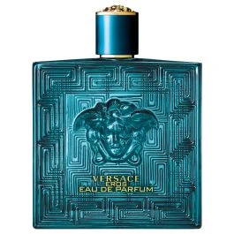 Versace Eros Eau de Parfum for Men 200ml: Experience a Captivating Woody Fragrance with a Sensual Vanilla and Leather Base, Long Lasting Scent - Versace