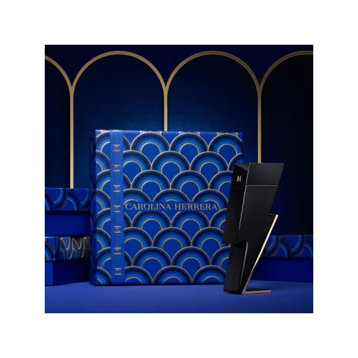 مجموعة هدايا Carolina Herrera Bad Boy Eau de Toilette للرجال عطر كامل للعناية مع بخاخ مزيل للعرق - كارولينا هيريرا - Image 2