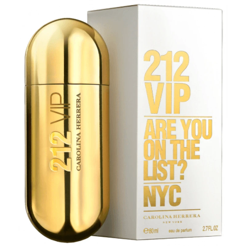 Carolina Herrera 212 VIP Women Eau de Parfum 50ml Evening Wear Oriental Vanilla Fragrance for Women - Carolina Herrera