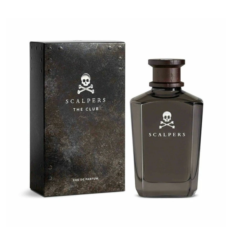 Scalpers The Club Eau de Parfum 75ml: Woody Aromatic Fragrance for Men with Bergamot, Lavender, Cedarwood and Long Lasting Scent - Scalpers