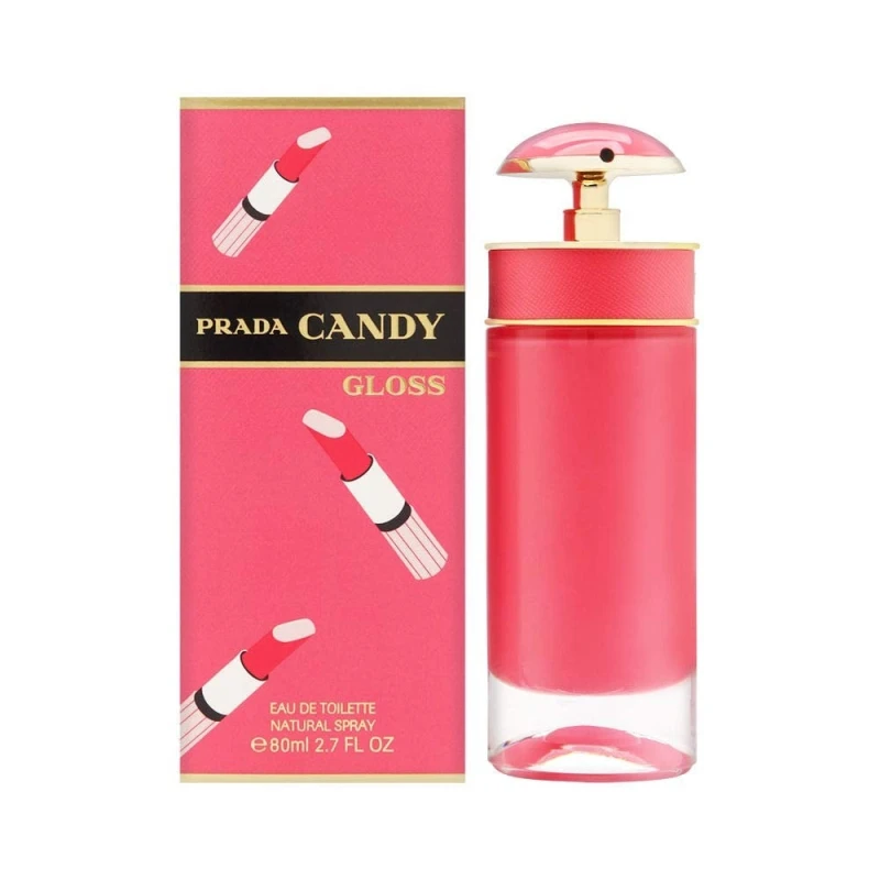 Prada Candy Gloss Eau de Toilette 80ml - Women's Floral Fruity