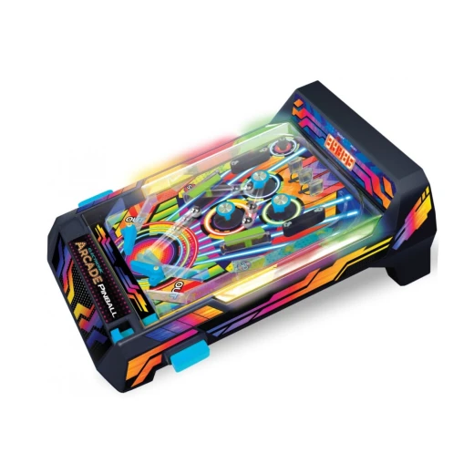 Ambassador Games MAM Pinball Electronic Arcade Game for Kids 2 Player Action Realistic Sound Effects Digital Scoreboard 40 Inch Classic Design Ambassador Games MAM Pinball Electronic Arcade Game for Kids 2 Player Action Realistic Sound Effects Digital Scoreboard 40 Inch Classic Design