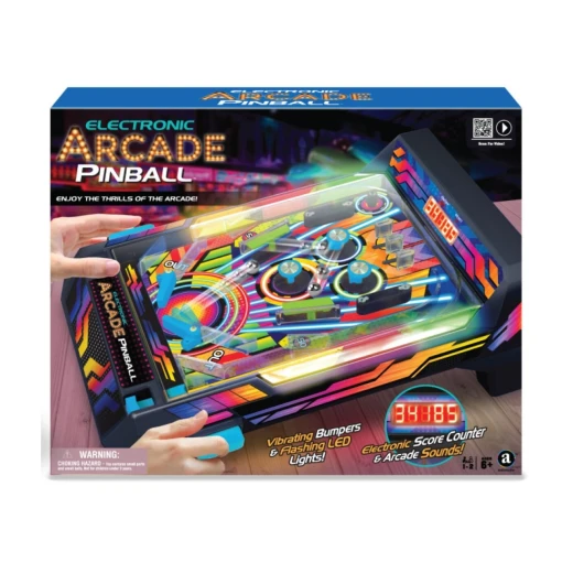 Ambassador Games MAM Pinball Electronic Arcade Game for Kids 2 Player Action Realistic Sound Effects Digital Scoreboard 40 Inch Classic Design - Ambassador - Image 2