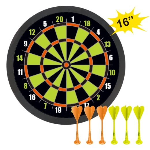 Aojie Sport 16-Inch Magnetic Dartboard Set for Indoor/Outdoor Fun Aojie Sport 16-Inch Magnetic Dartboard Set for Indoor/Outdoor Fun