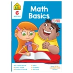 كراسة تمارين أساسيات الرياضيات للصف السادس من School Zone - الكسور، الأسس - سكول زون