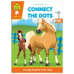 School Zone Connect the Dots Workbook for Preschool & Kindergarten - 64 Pages, Ages 3-5 - School Zone