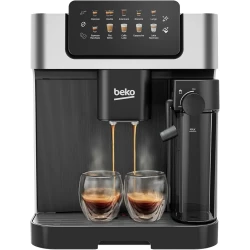Beko Caffe Experto Bean to Cup Coffee Machine - Stainless Steel, Automatic Brewing