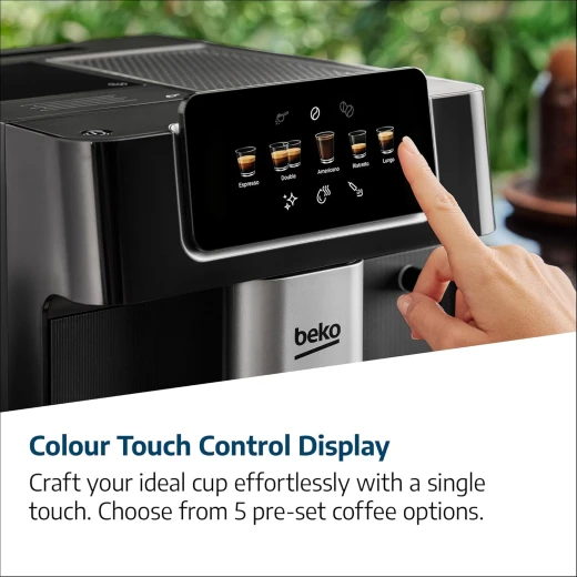 Beko CEG 7302 B Espresso Coffee Maker Machine - Black, Compact Design, Easy to Use - Beko - Image 4