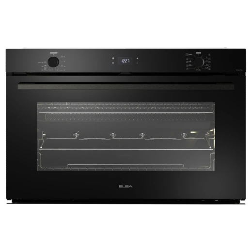 Elba Elio E93 MF BK 90cm Black Electric Multifunction Oven with 121L Capacity Elba Elio E93 MF BK 90cm Black Electric Multifunction Oven with 121L Capacity