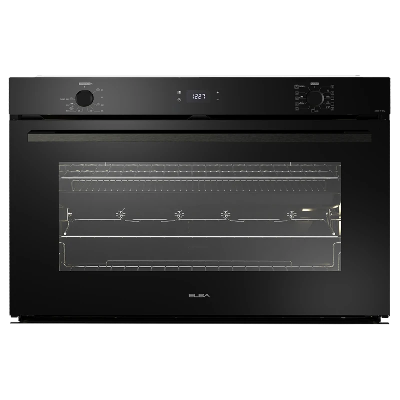 Elba Elio E93 MF BK 90cm Black Electric Multifunction Oven with 121L Capacity