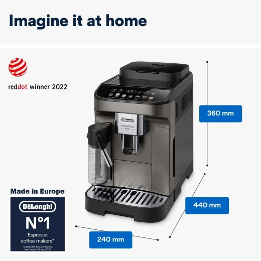 De'Longhi Magnifica Evo Fully Automatic Coffee Machine - Espresso, Cappuccino & Latte Maker - De'Longhi - Image 2