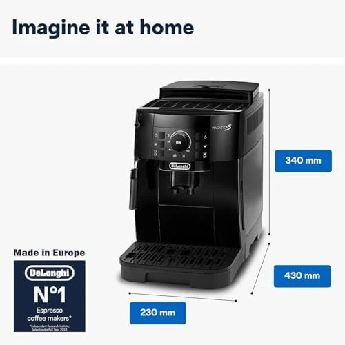 De'Longhi Magnifica S Fully Automatic Coffee Machine - Espresso, Cappuccino & Latte Maker - De'Longhi - Image 3