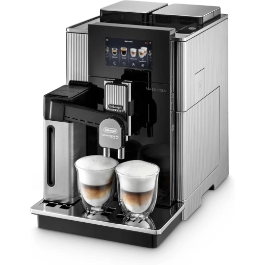 De'Longhi Maestosa Automatic Bean to Cup Coffee Machine with Built-in Grinder, Silver & Black - De'Longhi - Image 3