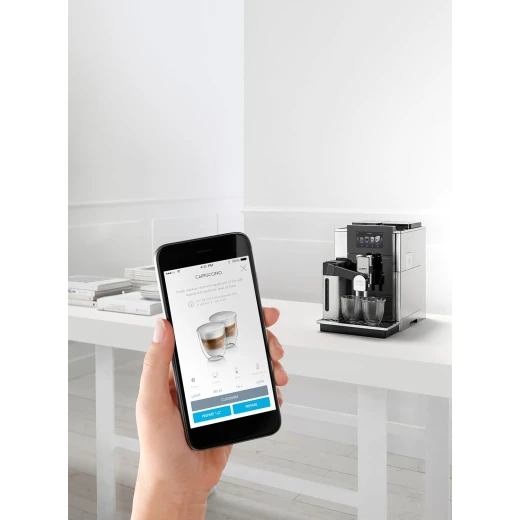 De'Longhi Maestosa Automatic Bean to Cup Coffee Machine with Built-in Grinder, Silver & Black - De'Longhi - Image 5