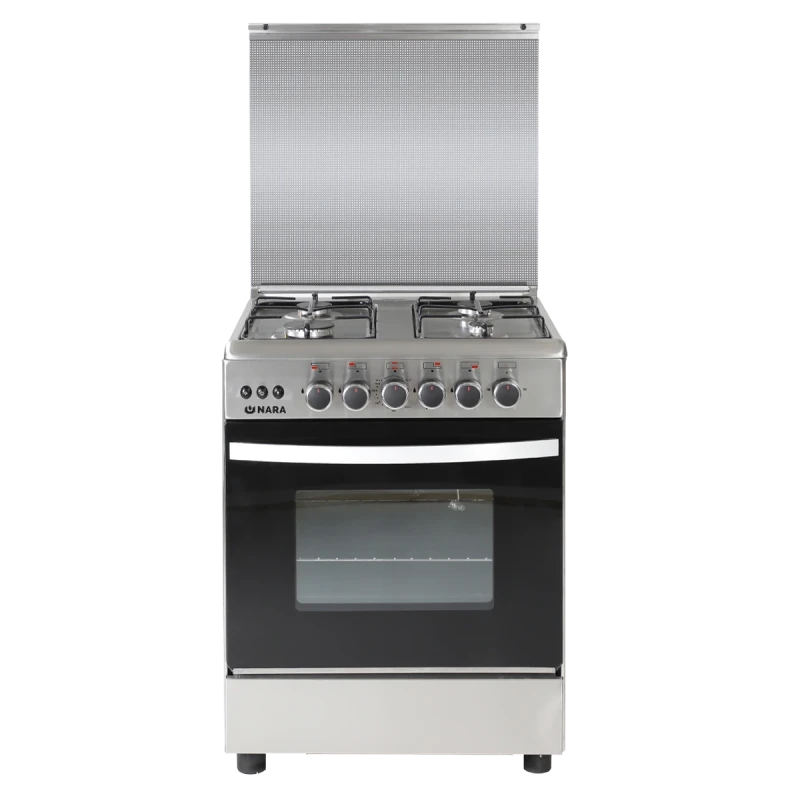 Nara 4-Burner 60cm Stainless Steel Cooker with Aluminum Handle - Nara