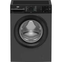 Beko Washing Machine 7kg Anthracite 1200 RPM Inverter A+++ Energy Efficient, powerful and quiet washing performance with multiple programs, low water and energy consumption, ideal for daily household laundry use