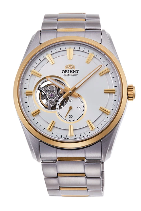 Orient RA AR0001S Contemporary Automatic Gents Watch Silver Gold Metal Bracelet - ORIENT